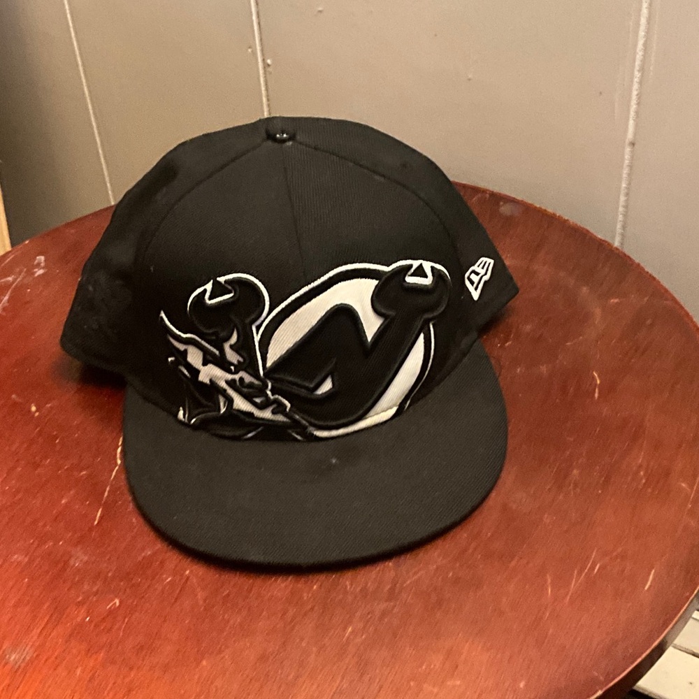 New Era Black and White Cap